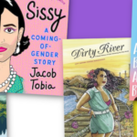 the covers of four nonbinary memoirs