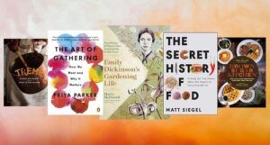 collage of eight covers of five nonfiction and cookbook ebooks on sale