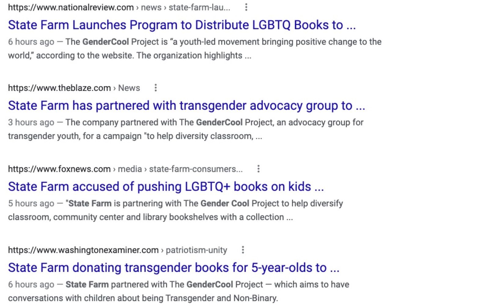 State Farm accused of pushing LGBTQ+ books on kids, Consumers' Research  launches 'Like a Creepy Neighbor