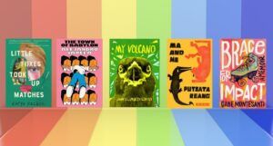 cover collage for under the radar queer books