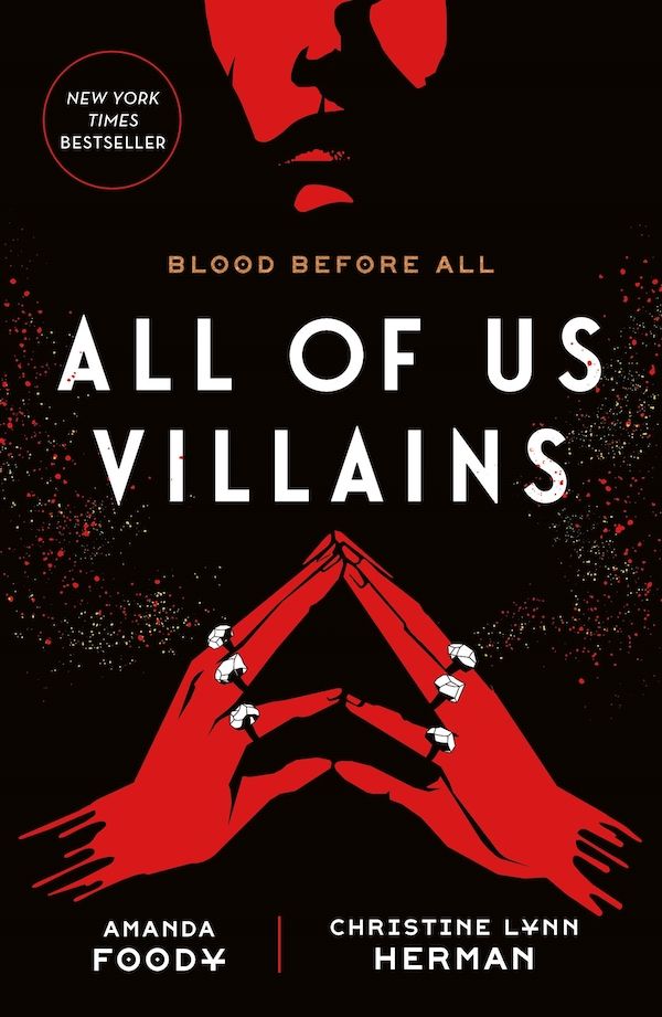 Book cover for All of Us Villains by Amanda Foody and Christine Lynn Herman