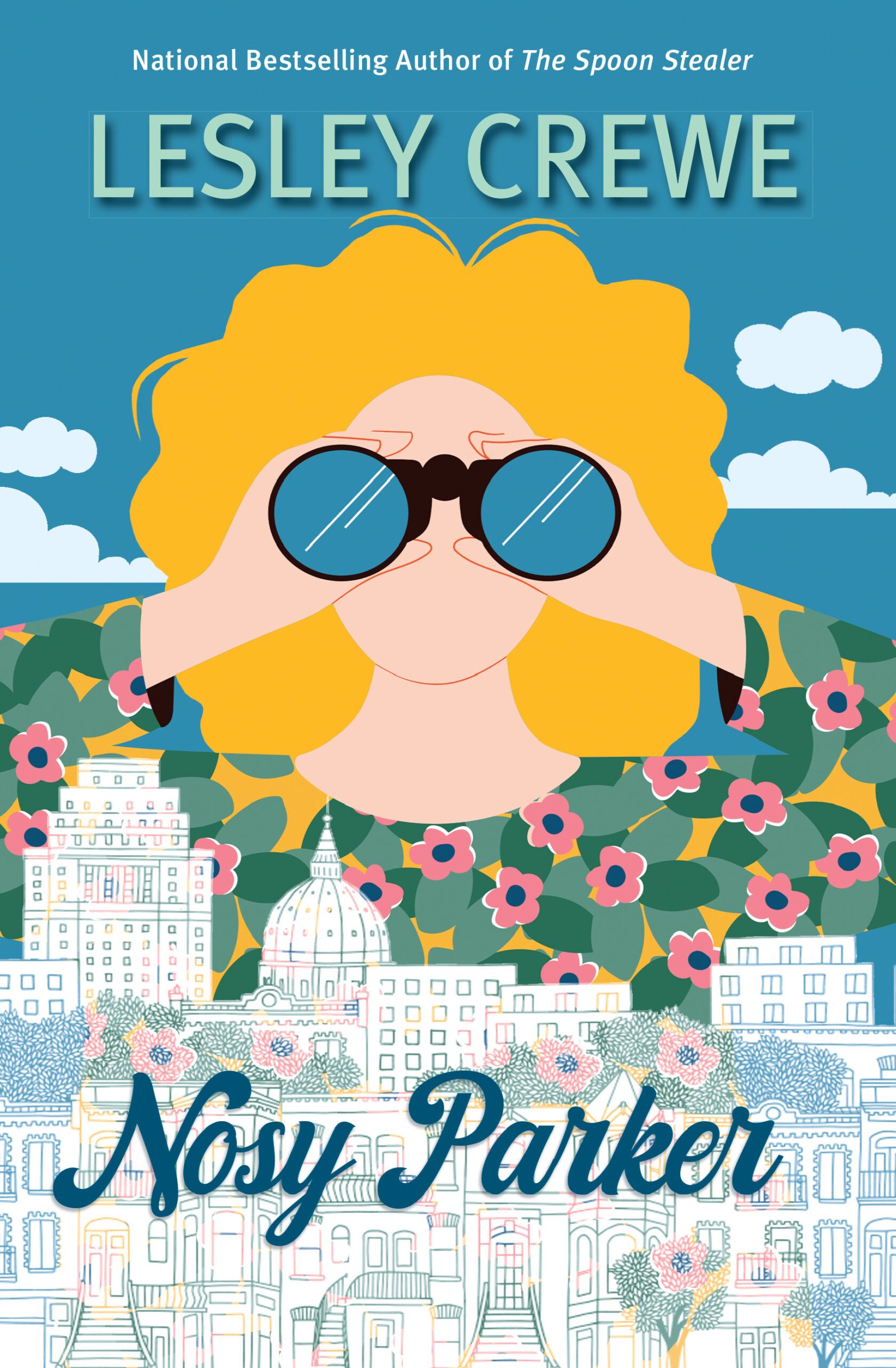 Book cover of Nosy Parker by Lesley Crewe