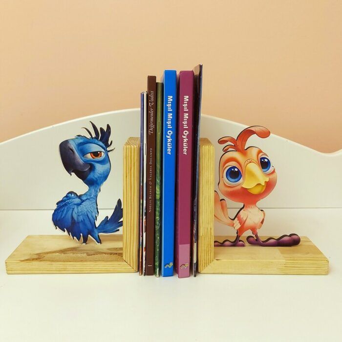 Cute Modern Animal Bookends