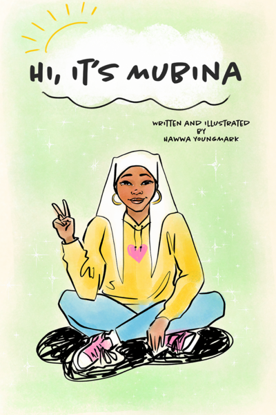 Hey, this is the cover of the Mubina webcomic