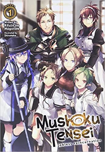 Mushoku Tensei by Rifujin na Magonote light novel cover