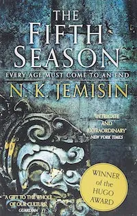 A graphic of the cover of The Fifth Season