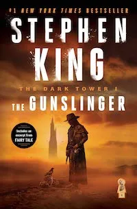 A graphic of the cover of the gunslinger