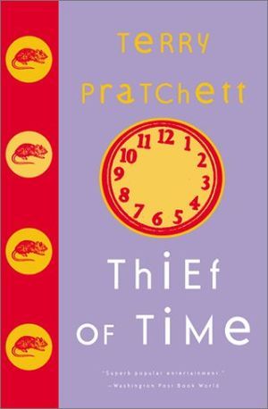 Thief of Time by Terry Pratchett Book Cover