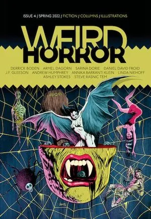 cover image of Weird Horror Spring 2022 issue