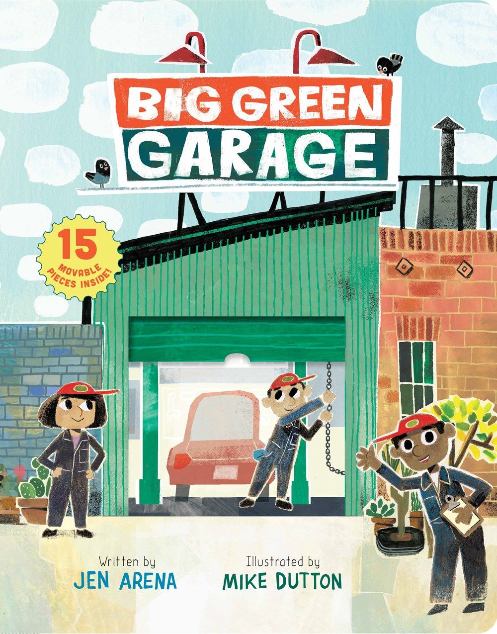 Cover of Big Green Garage by Arena