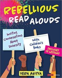 cover of rebellious read alouds vera ahiya