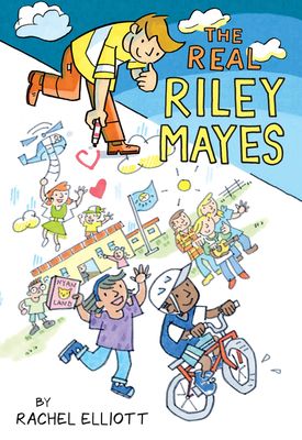 Rachel Elliott tarafından yazılan The Real Riley Mayes'in kapağı
