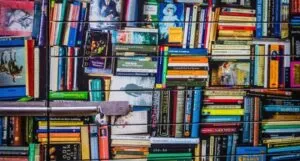stacks of books