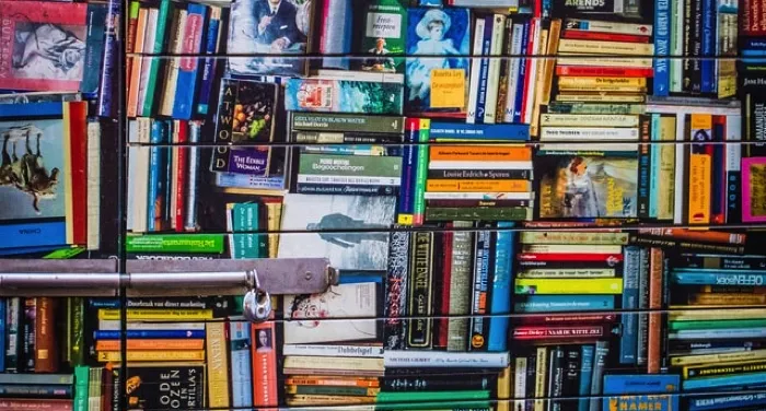 stacks of books