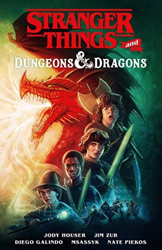 cover of Stranger Things and Dungeons and Dragons 