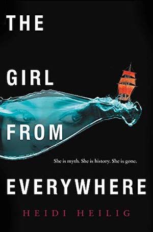 The girl from nowhere by Heidi Heilig book cover