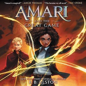 Audio book cover of Amari and the Great Game by B. B. Alston