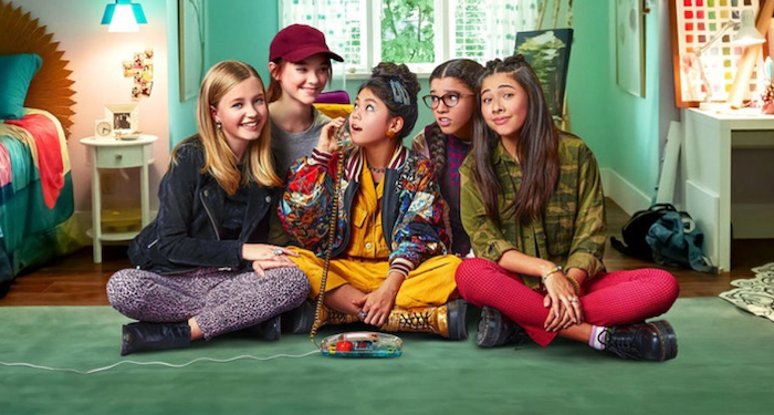 a promotional photo of the Netflix Baby-Sitters Club series