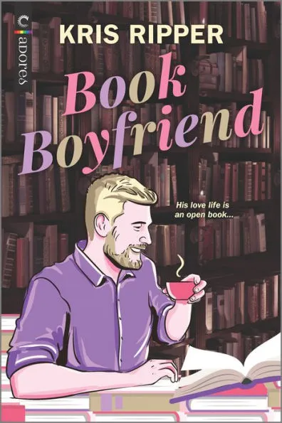 Book Boyfriend by Kris Ripper Book Cover