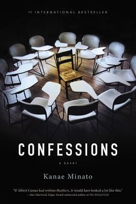 cover image of Confessions by Kanae Minato, a dark academia horror book