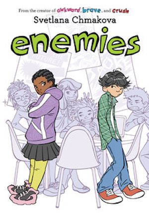Book cover of Enemies by Svetlana Chmakova