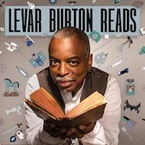A graphic of the logo of LeVar Burton Reads