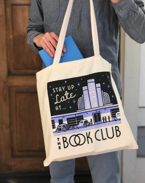 book club tote