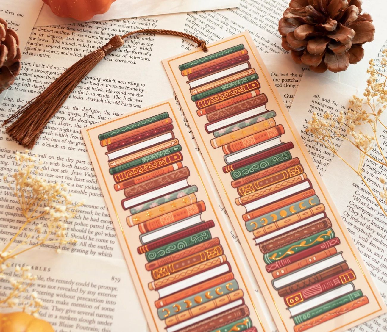 Fall Bookmarks Perfect for Leafing in Your Current Read - 64