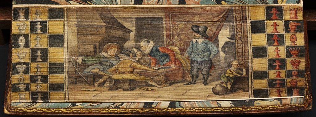 fore-edge book paintings from the boston public library