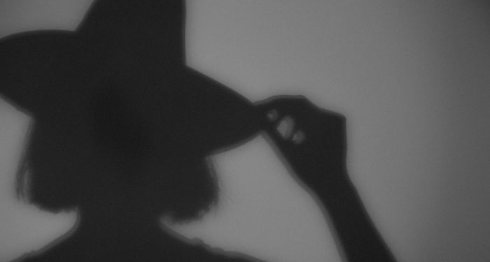 image of a witch silhouette