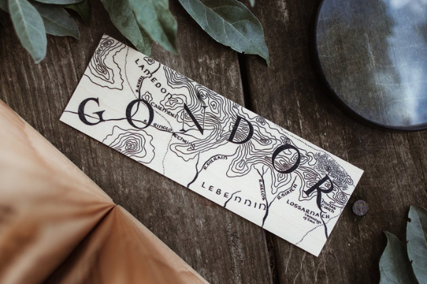 Gondor Bookmark from In the Reads on Etsy