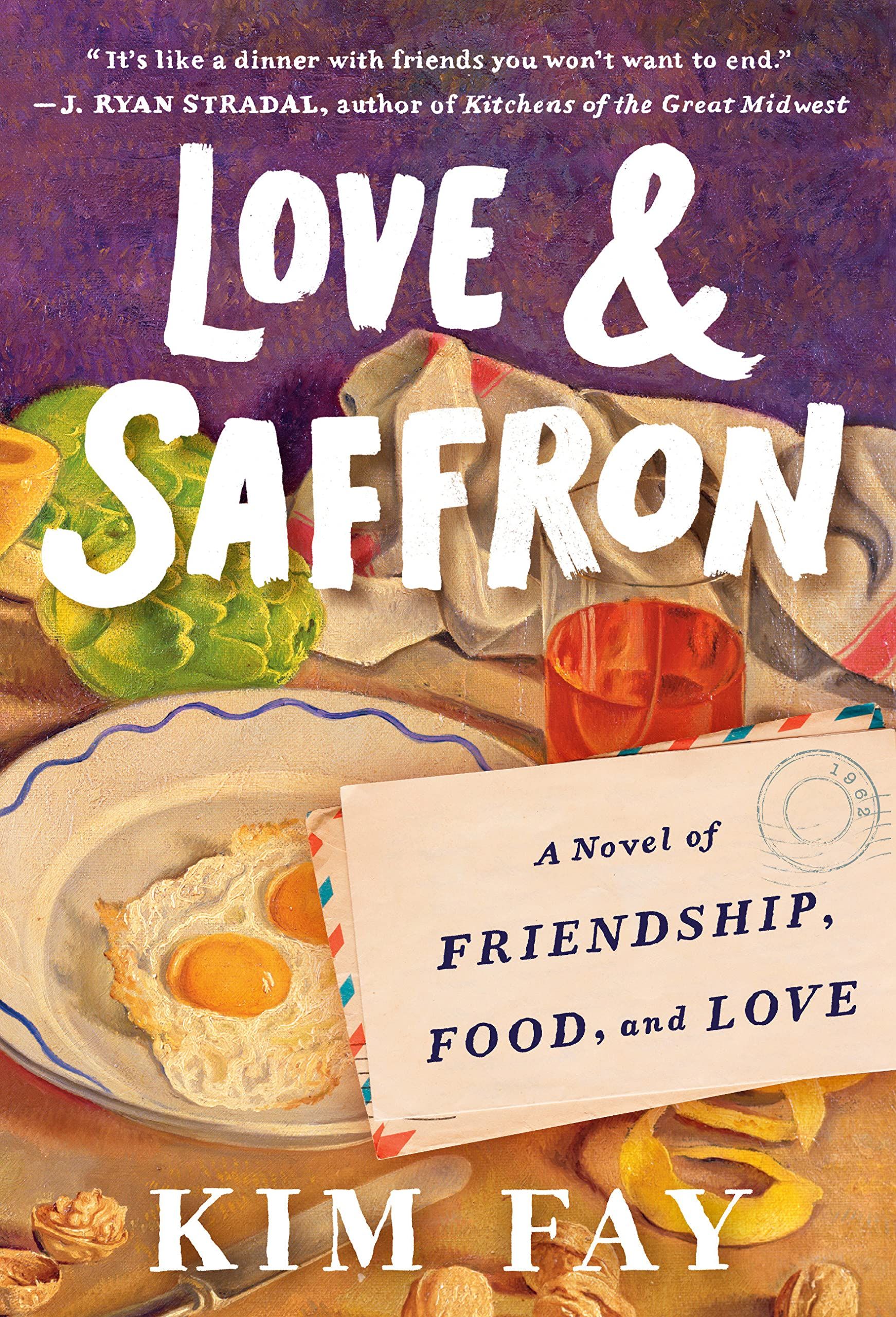 love and saffron by Kim Fay book cover
