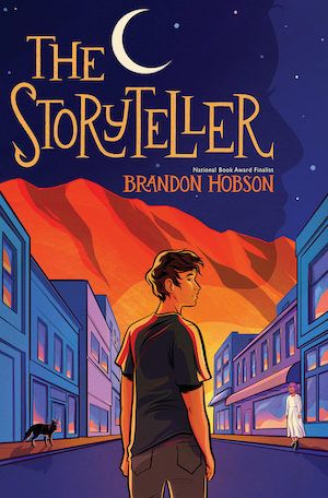 The Storyteller by Brandon Hobson book cover
