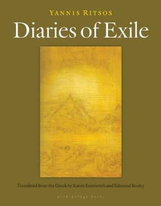 Diaries of Exile by Yiannis Ritsos book cover