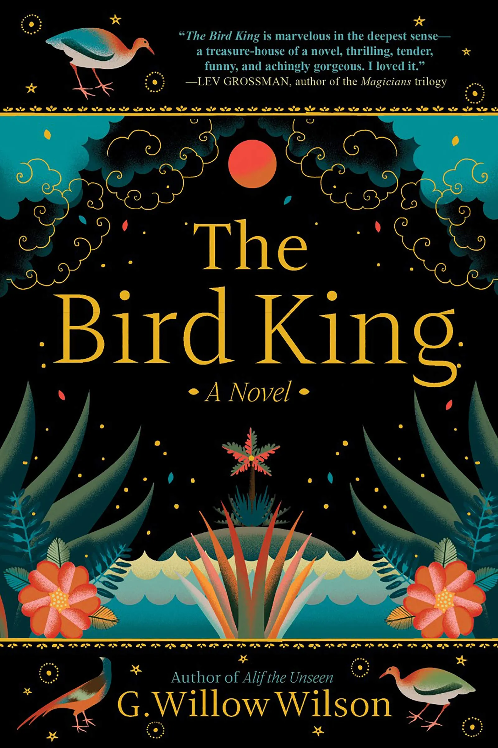 A graphic of the cover of The Bird King by G. Willow Wilson
