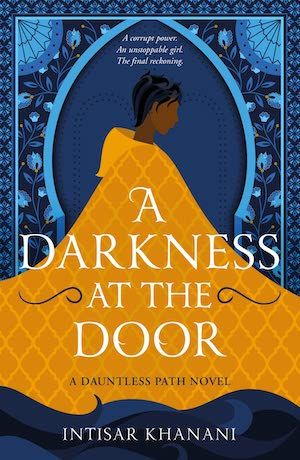 A Darkness at the Door by Intisar Khanani book cover