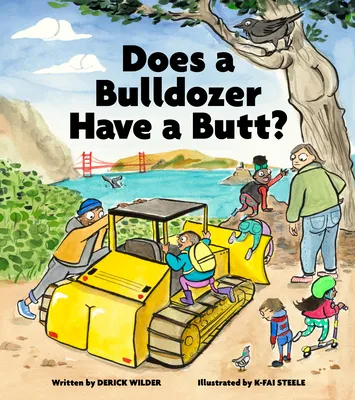 Does a bulldozer have a butt book cover