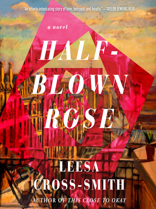 half blown rose leesa cross smith