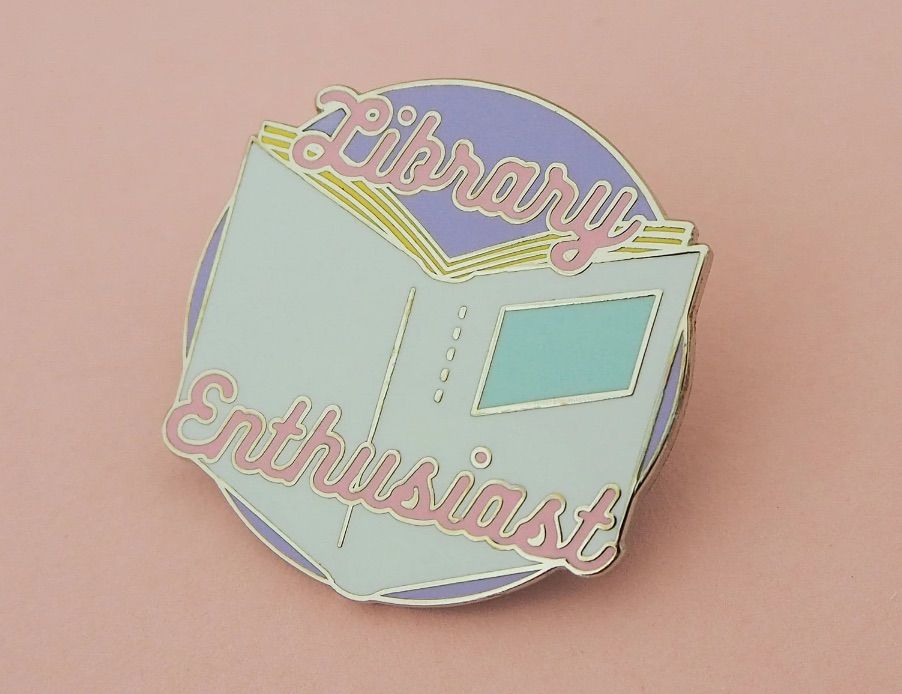 Enamel Pins for Librarians and Library Lovers - 50