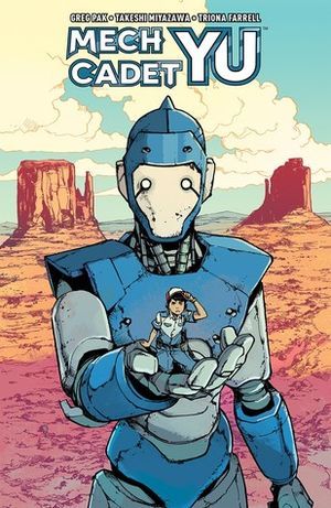 Mech Cadet Yu Comic Book Cover
