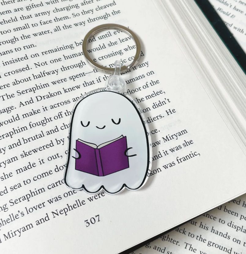 Delightful and Sweet Bookish Ghost Goods - 5