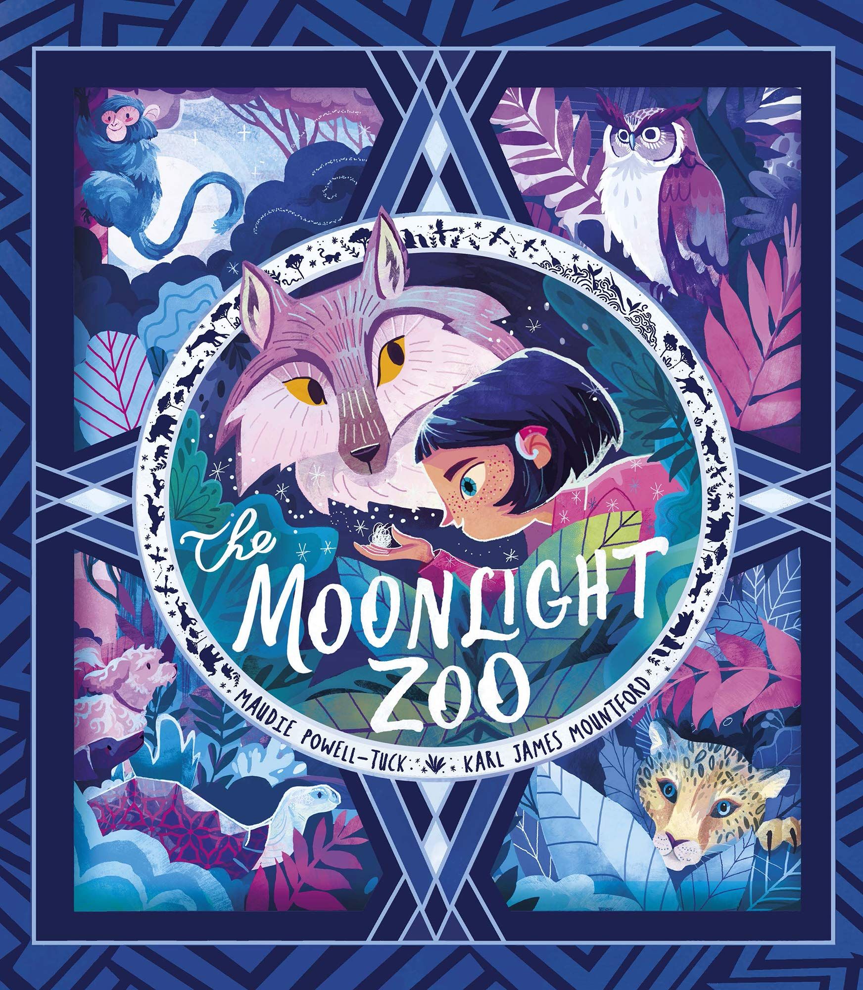 Cover of The Moonlight Zoo by Powell-Tuck