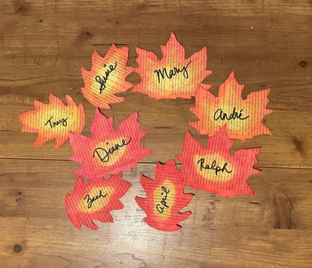 DIY Bookish Crafts for Your Thanksgiving Table - 87