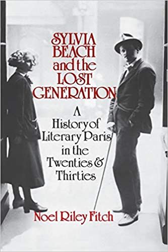 book cover for Sylvia Beach and the Lost Generation