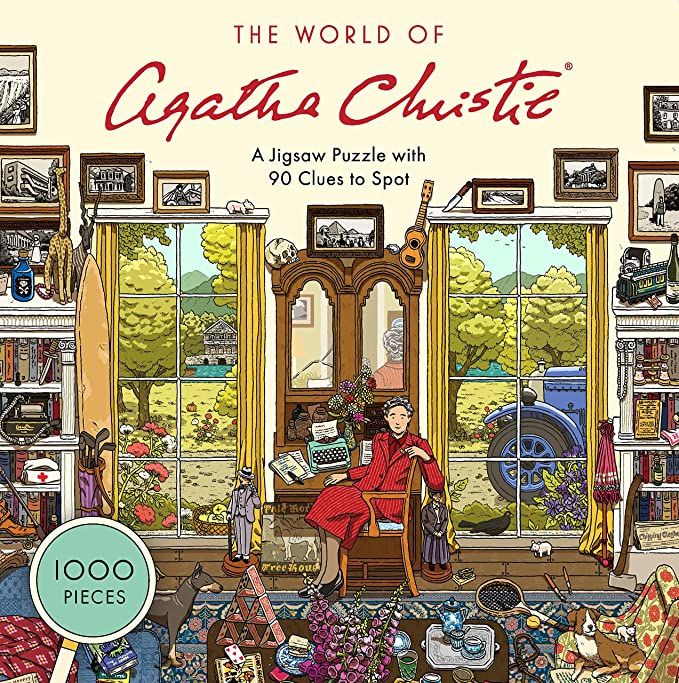 The World of Agatha Christie: 1000 Piece Jigsaw Puzzle