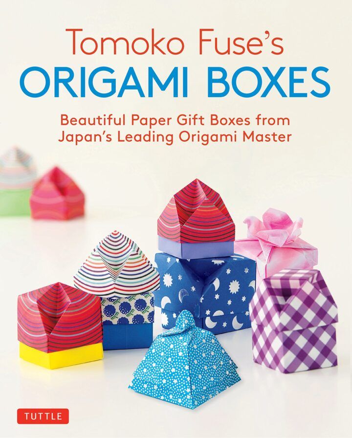 Book cover of Tomoko Fuse's Origami Boxes