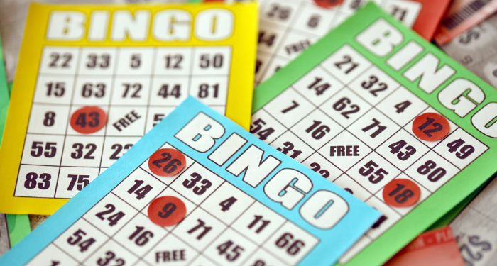 a photo of bingo cards