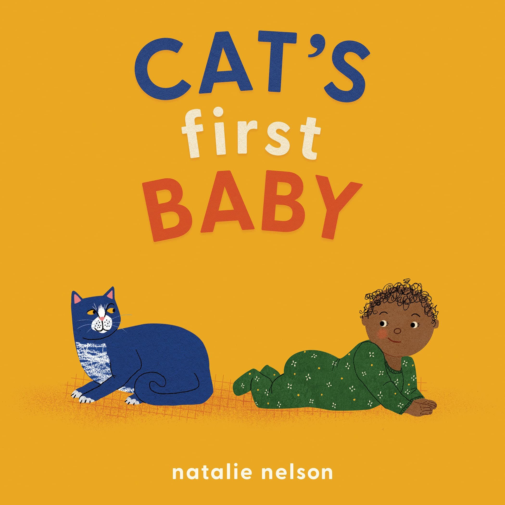 cat's first baby by natalie nelson book cover