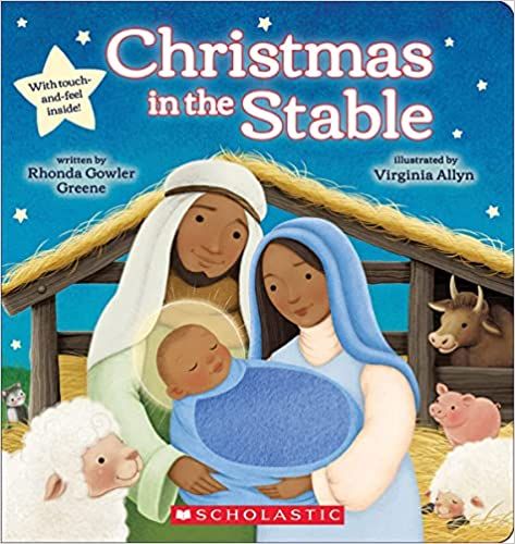Christmas in the stable book cover