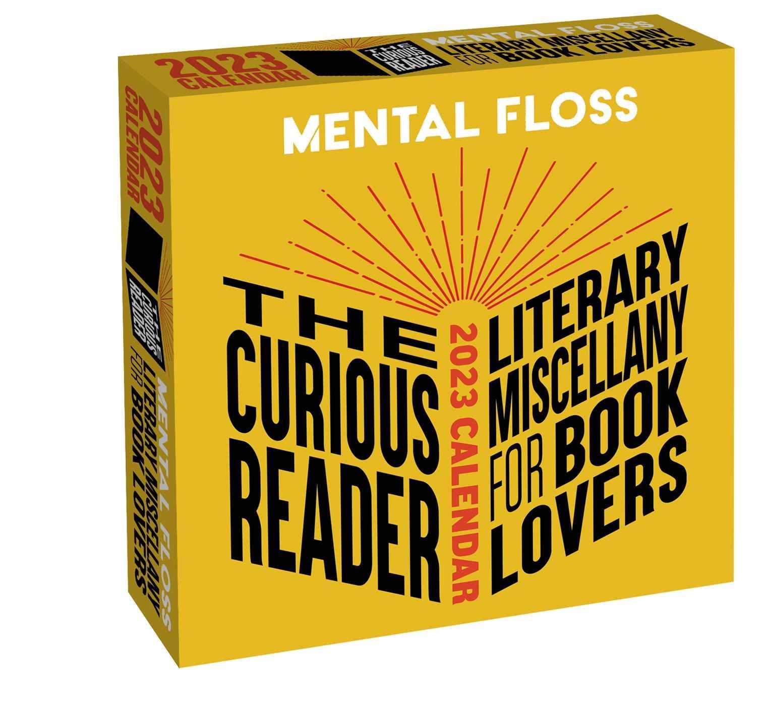 Image of the mental floss literary miscellany calendar for 2022.